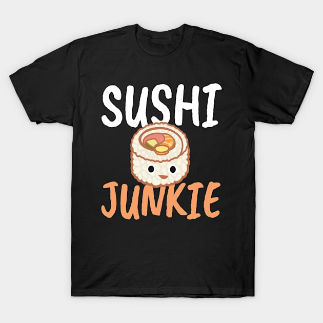 Sushi Junkie Japan Maki T-Shirt by MooonTees